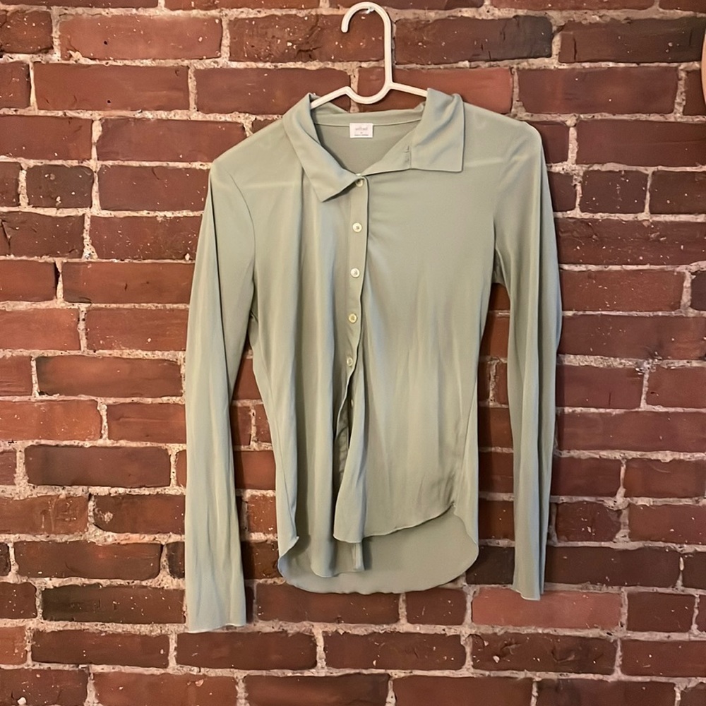Wilfred Green Button Down - image 2